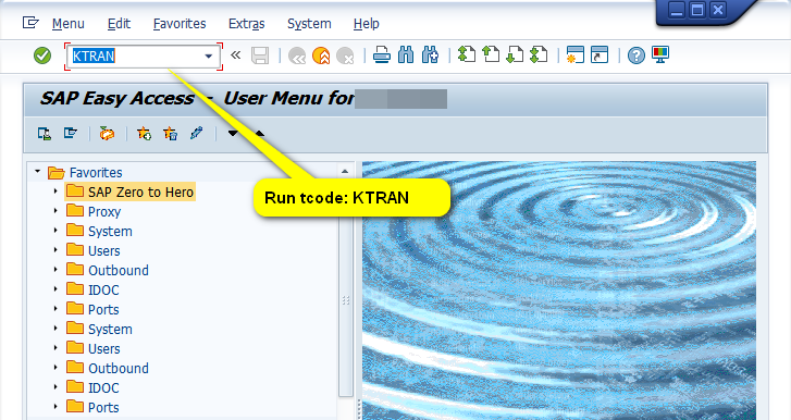 SAP GUI: Manage TCode and TCode favorites – SAP Zero to Hero